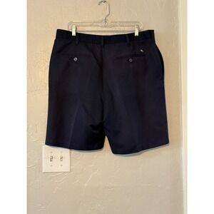Arnold Palmer Performance GOLF Shorts Men's 100% Polyester Sz 36 Navy Blue
